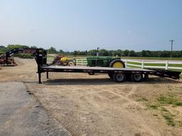 2021 Trailerman 30' Gooseneck Trailer