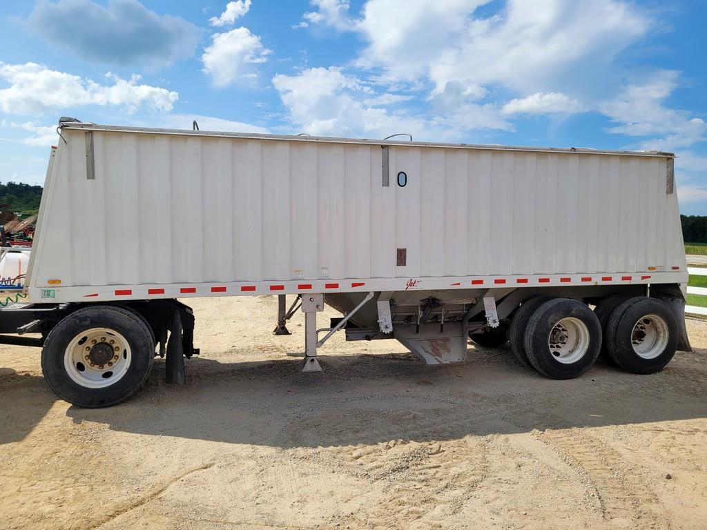 2005 Jet 30' Hopper Bottom Grain Trailer