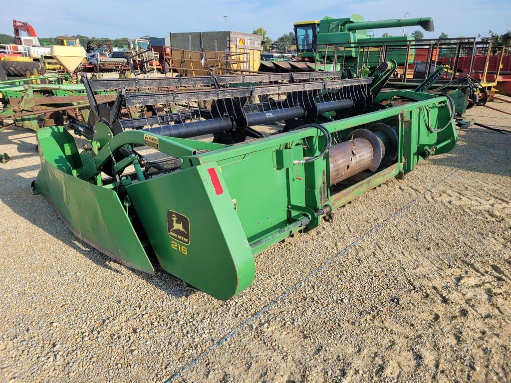 John Deere 216 Bean Head