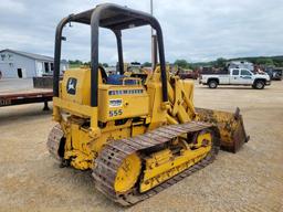 John Deere 555 Crawler Loader