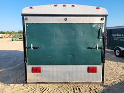 1985 Interstate 12' Enclosed Trailer