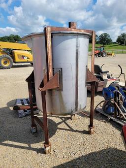 250 Gallon Stainless Steel Mix Tank