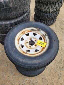 205/75R15 Tires & Rims