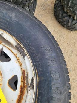 205/75R15 Tires & Rims