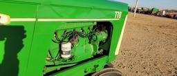 OLIVER 770 GAS TRACTOR, RESTORED