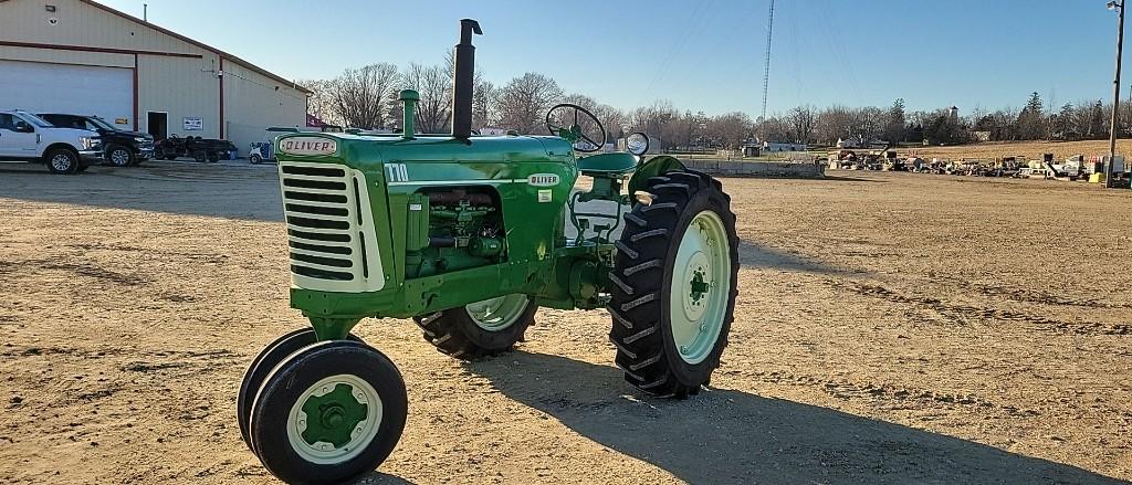 OLIVER 770 GAS TRACTOR, RESTORED