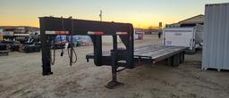 1988 HOLDEN IND GOOSENECK FLATBED TRAILER