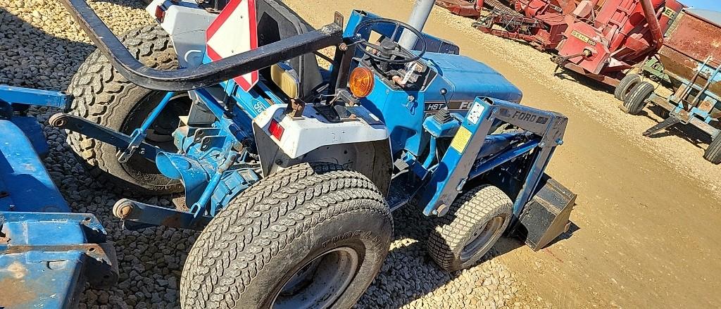 FORD 6120 TRACTOR W/ LOADER & (2)  BELLY MOWERS