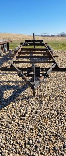 24' CAMPER TRAILER FRAME W/ AXLES