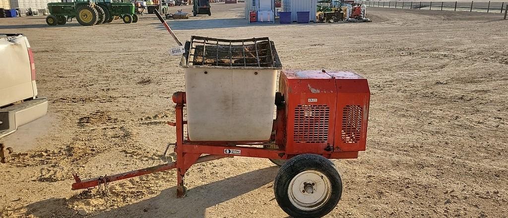 MORTAR MIXER W/ 8 HP HONDA ENGINE