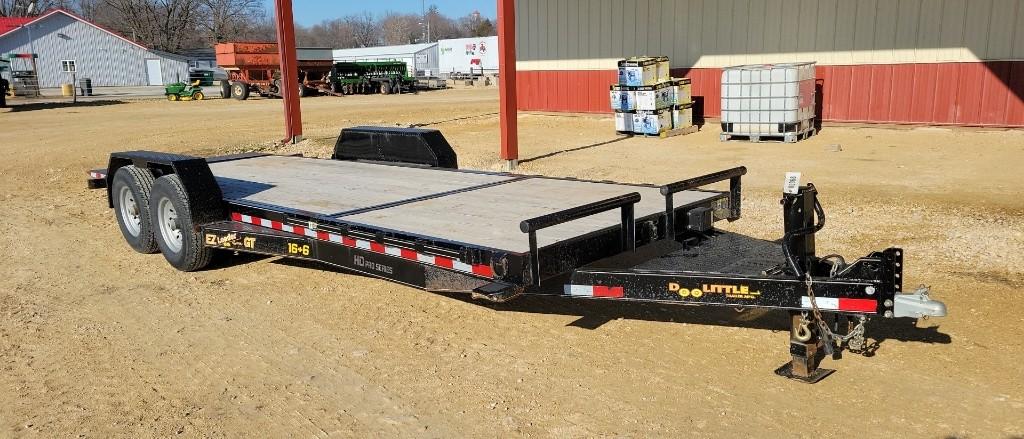 2020 DOOLITTLE EZ LOADER GT UTILITY TILT TRAILER