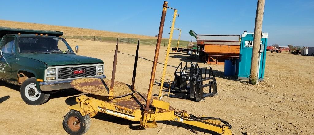 VERMEER TOWABLE BALE WRAPPER, HYDRAULIC DRIVE