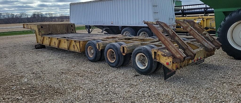 1966 LOAD KING LOW BOY SEMI TRAILER