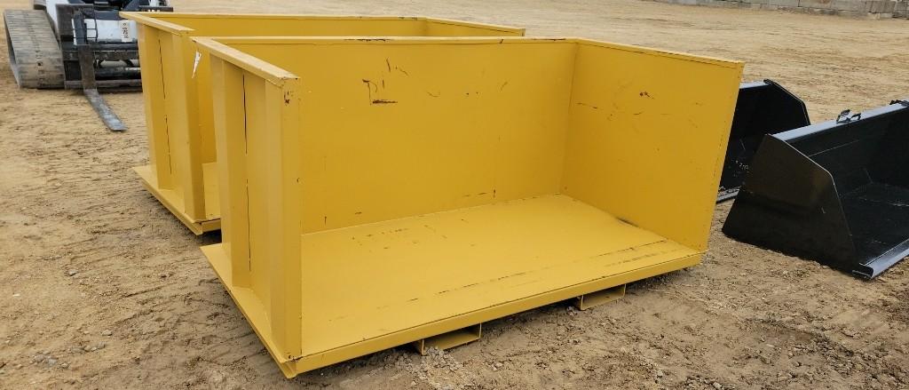 NEW SKID LOADER 4 CU. YD. DEBRIS BOX