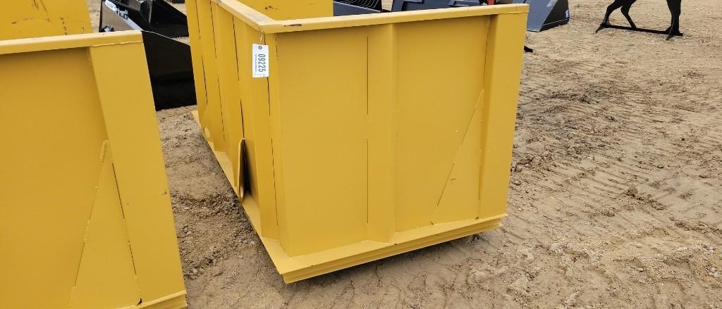 NEW SKID LOADER 4 CU. YD. DEBRIS BOX