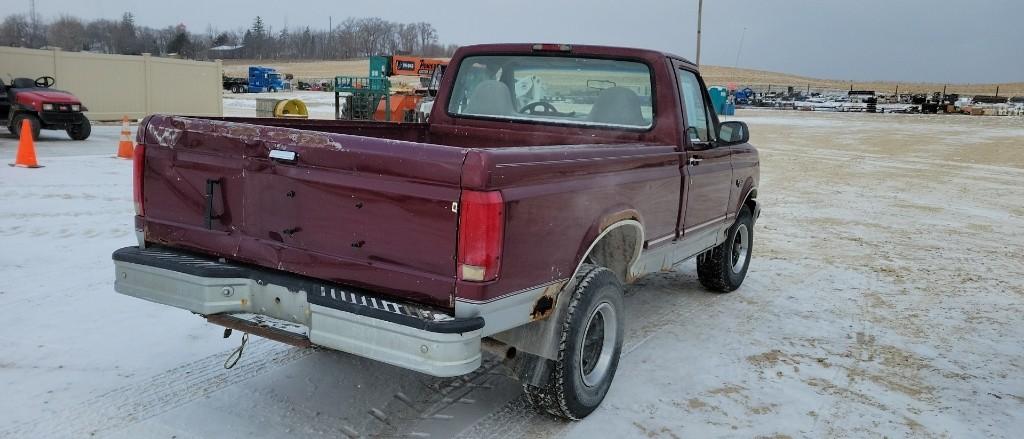 1996 FORD F150 XLT 4X4 TRUCK