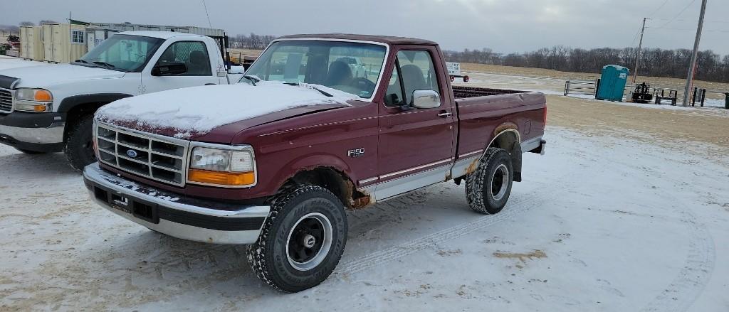 1996 FORD F150 XLT 4X4 TRUCK