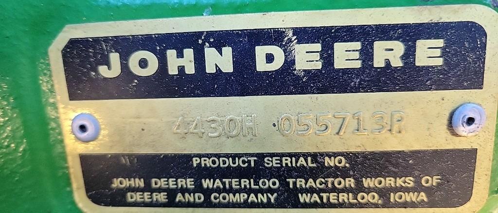 JOHN DEERE 4430 TRACTOR