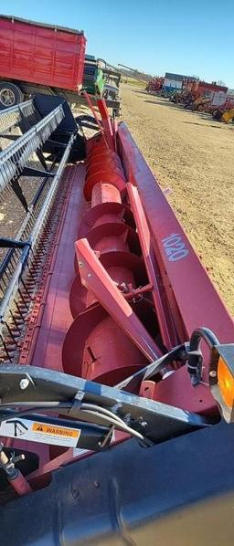 C-IH 1020 25' 3" CUT BEAN PLATFORM