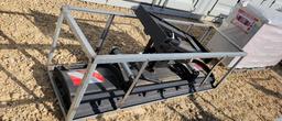 GREAT BEAR 86" SKID STEER HYDRAULIC SNOW BLADE