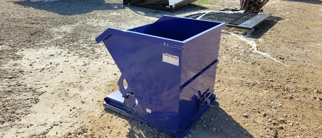 GREAT BEAR SELF DUMPING DUMPSTER- BLUE