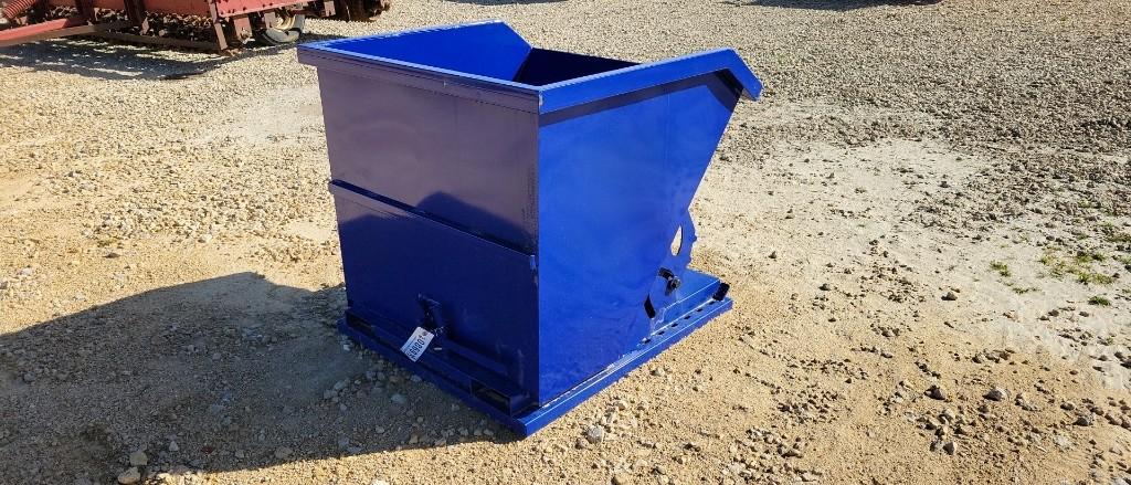 GREAT BEAR SELF DUMPING DUMPSTER- BLUE