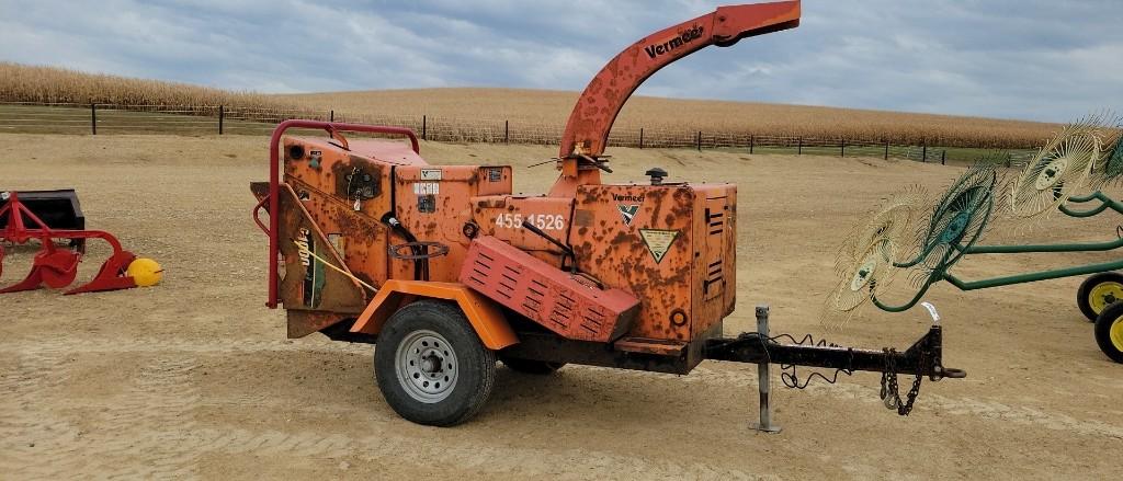 2011 VERMEER BC1000XL TOWABLE WOOD CHIPPER