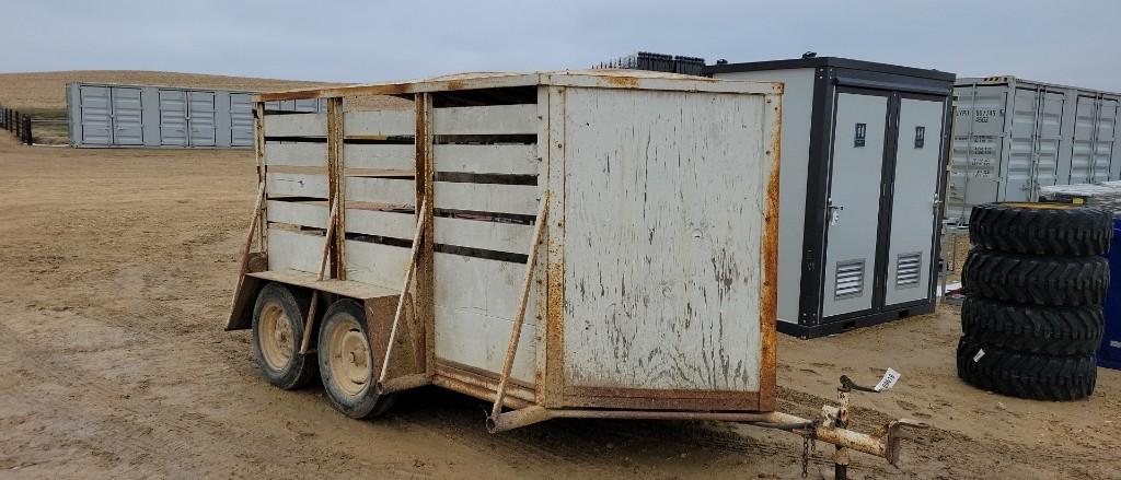 LIVESTOCK TRAILER 9'L X 5'W X 64"TALL