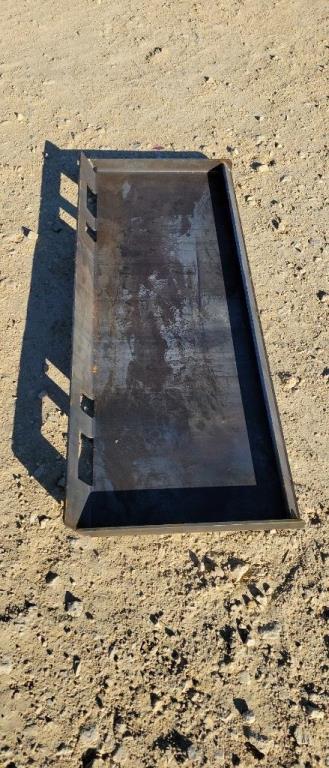 SKID LOADER CLOSED WELDABLE QUICK ATTACH PLATES