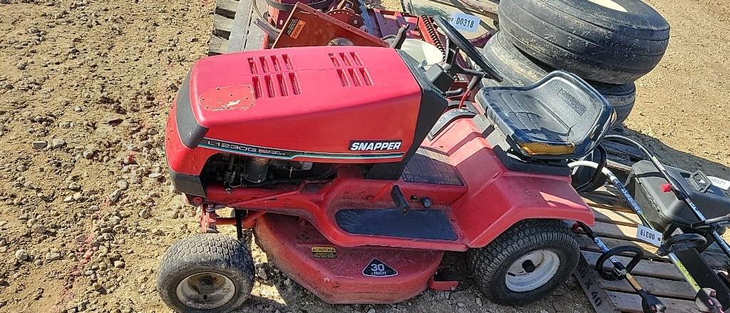 SNAPPER L1230G 30" RIDING LAWN MOWER