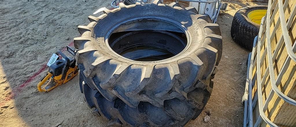 PAIR OF 12.00 X 4 - 24 TIRES