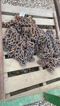 PAIR 18.4 X 38 TRACTOR CHAINS