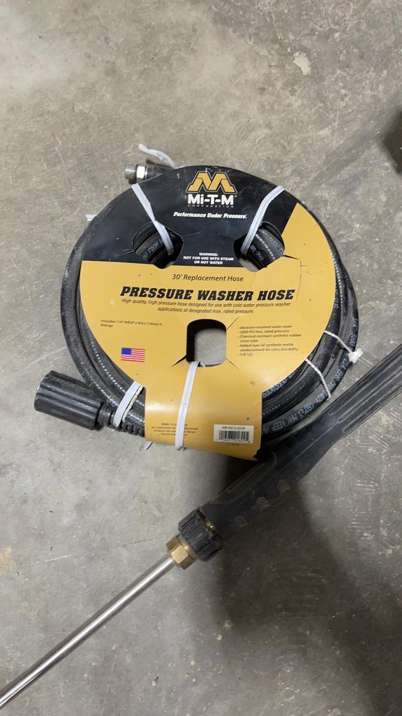 WAND & HOSE FOR PRESSURE WASHER