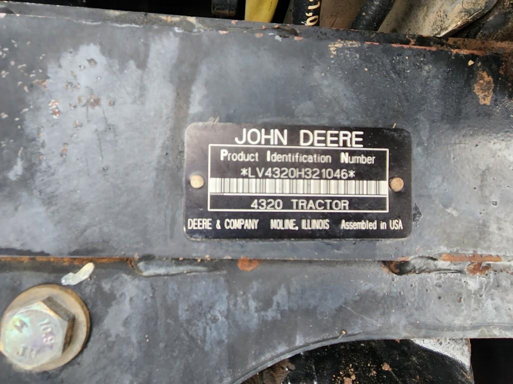 John Deere 4320 Loader Tractor