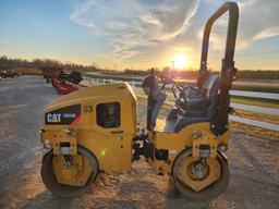 2015 Cat CB24B Double Drum Vibratory Roller