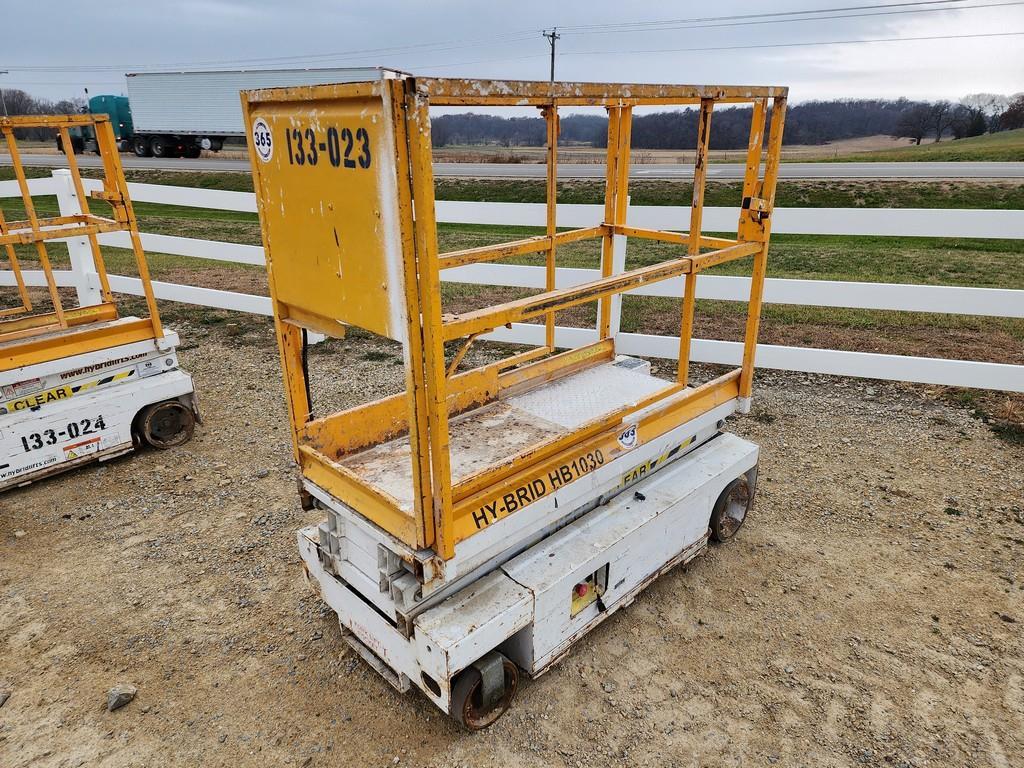 2007 Hy-Brid HB1030 Electric Scissor Lift