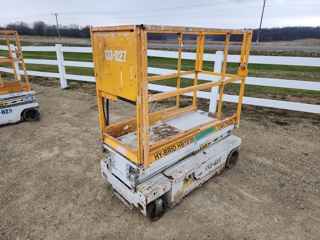 2007 Hy-Brid HB1030 Electric Scissor Lift