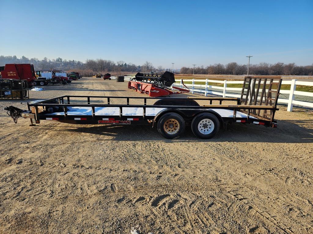 2019 Trailerman 7'x20' Tag Trailer