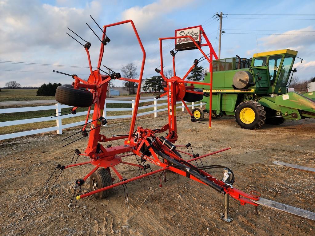 2021 Kuhn GF5202THA 4 Basket Hay Tedder