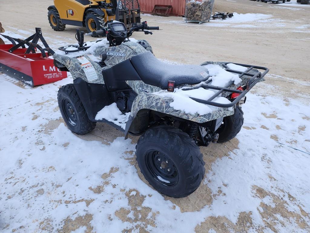 2007 Suzuki King Quad ATV