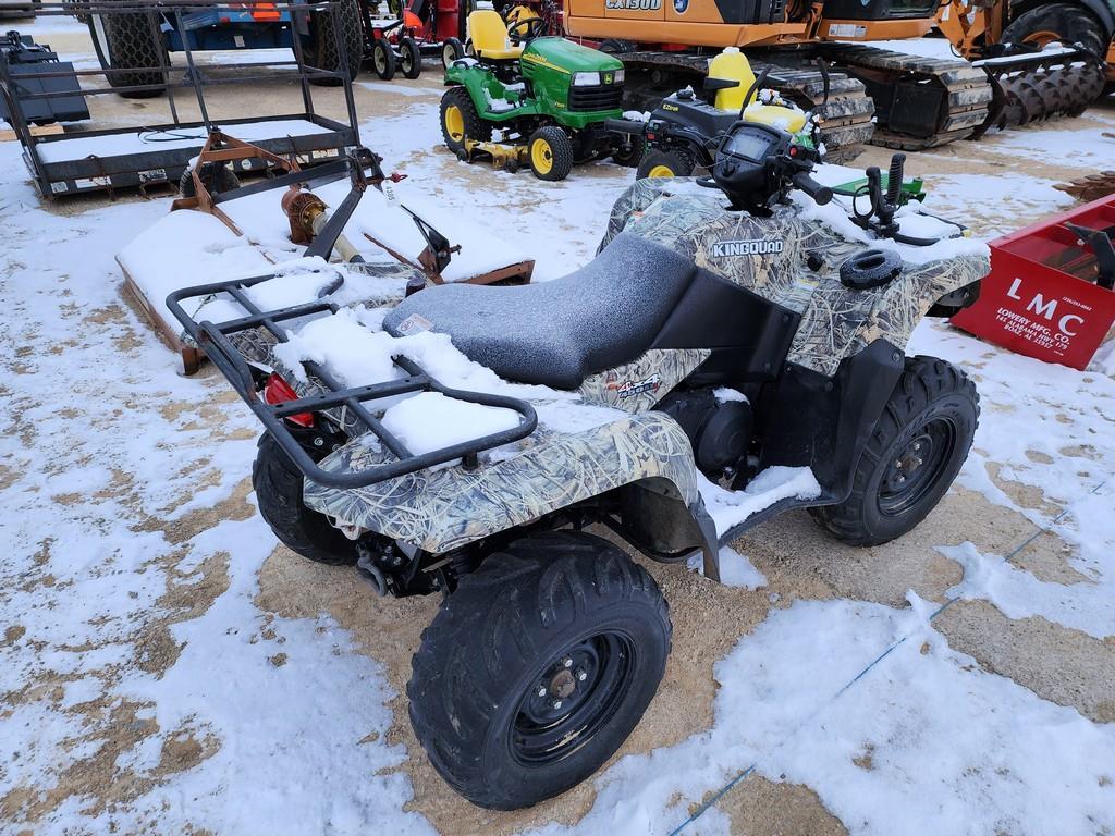 2007 Suzuki King Quad ATV