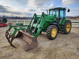 John Deere 7400 Loader Tractor