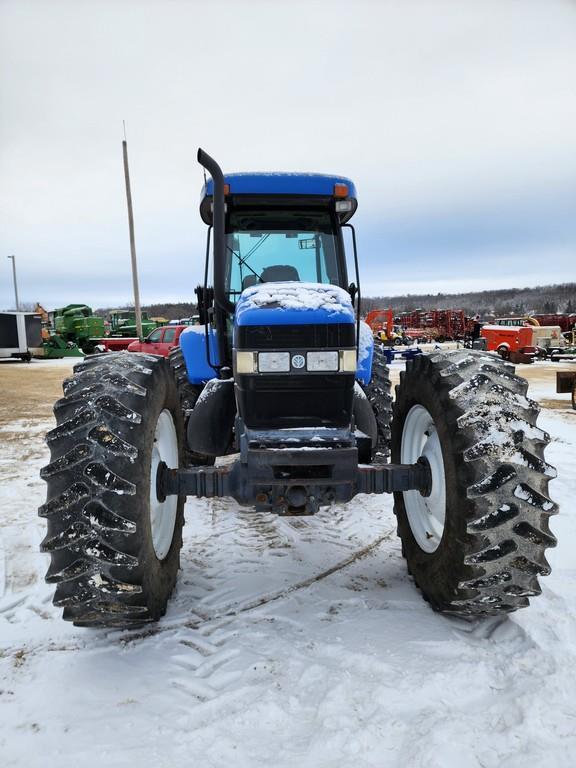 1998 New Holland TV140 Bi Directional Loader Tract