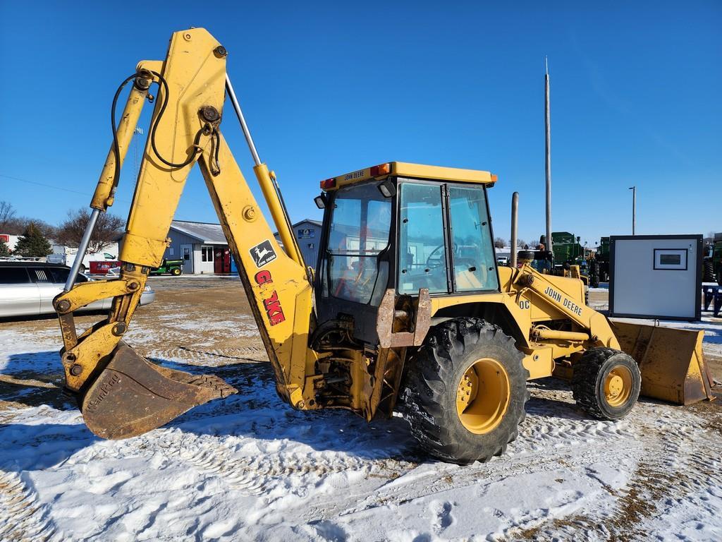 1990 John Deere 310C Loader Backhoe