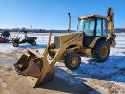 1990 John Deere 310C Loader Backhoe