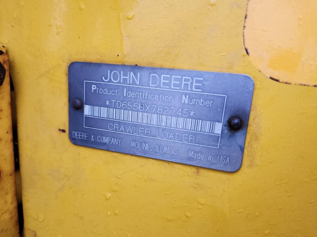 John Deere 655B Crawer Loader