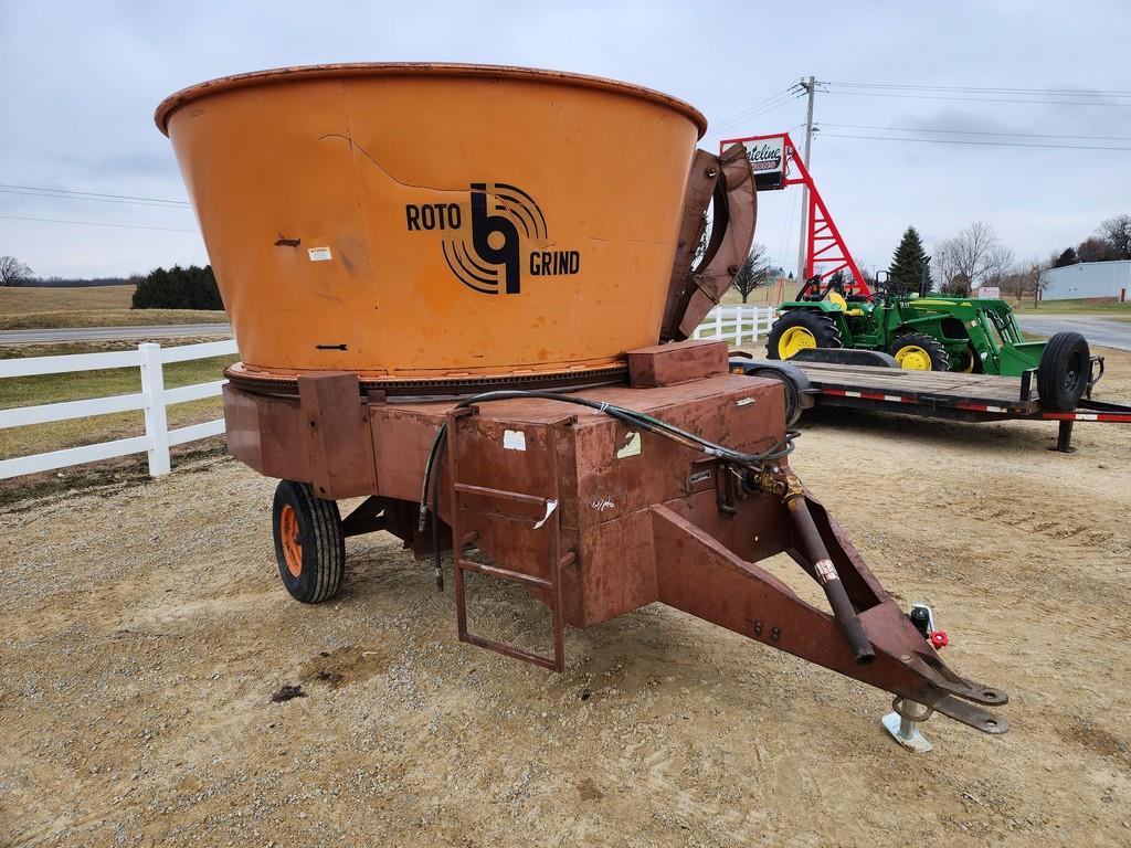 Burrows Roto Grind Bale Processor