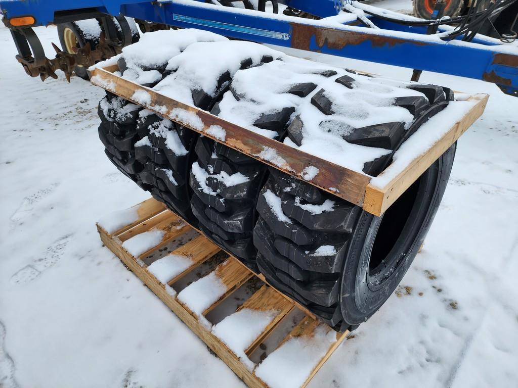 New 12x16.5 Skid Steer Tires