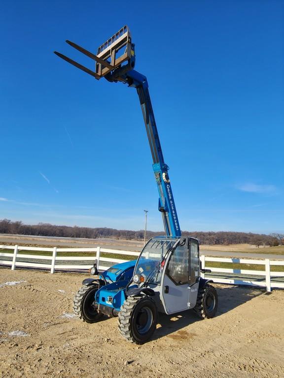 2008 Genie GTH625A Extendable Fork Lift