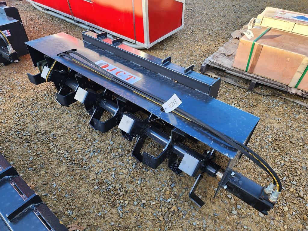 New JCT 72" Skid Steer Rototiller